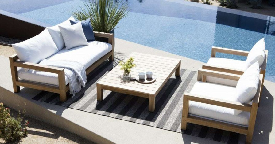 Modern Outdoor * | Harbour Outdoor Pacific Coffee Table