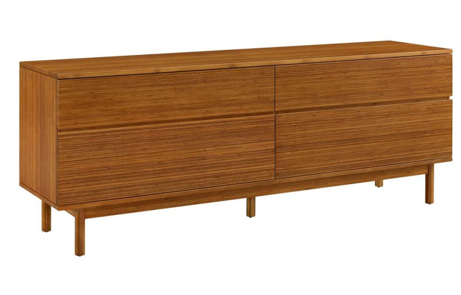 Modern Bedroom * | Greenington Ventura Amber 4 Drawer Double Dresser