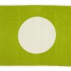 Modern Bedroom * | Pappelina Accent Pillows/Throws Vera Olive & Lime Blanket