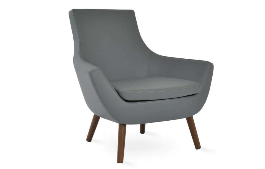 Modern Living * | Sohoconcept Rebecca Wood Arm Chair Modern Living