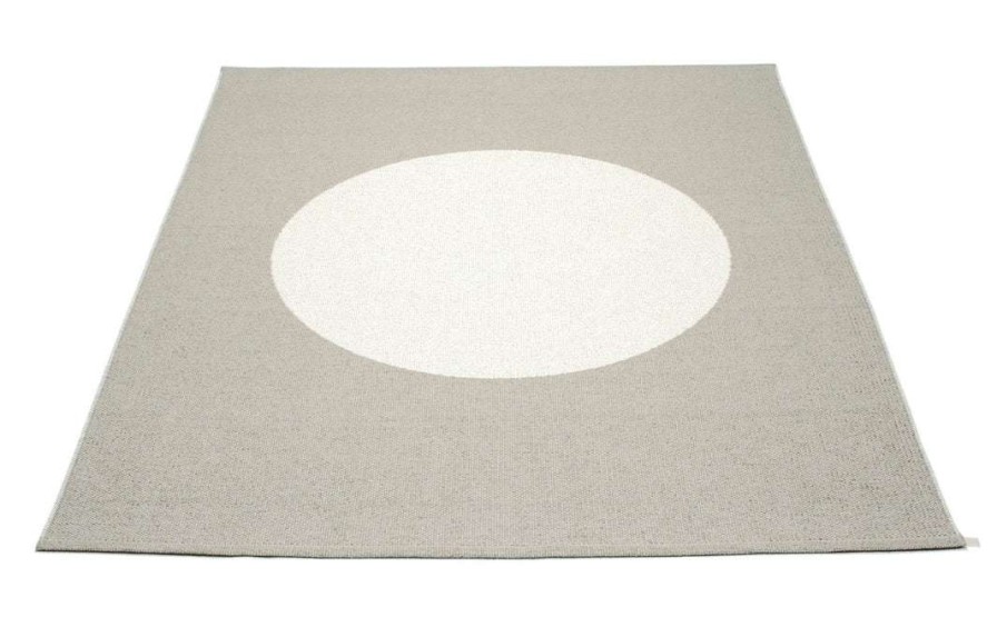 Modern Outdoor * | Pappelina Vera One Warm Grey & Vanilla Rug