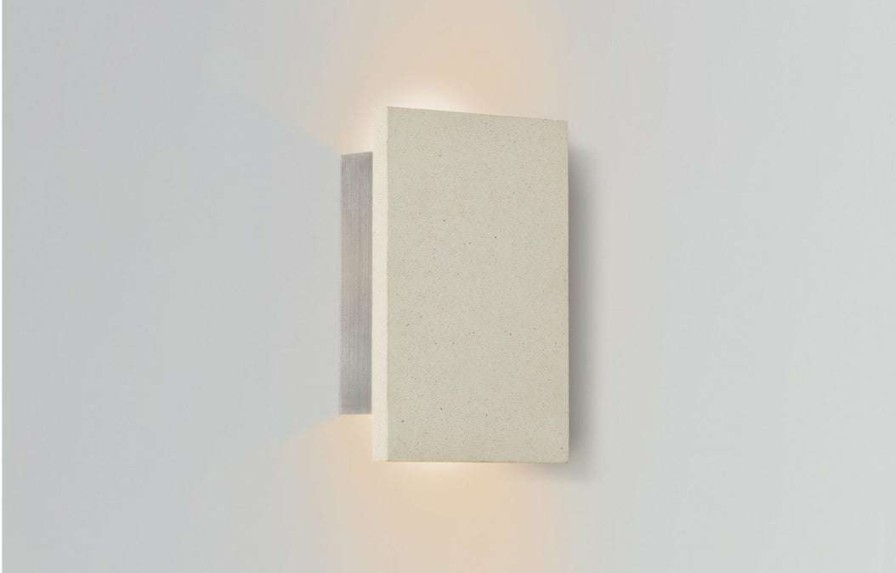 Other * | Cerno Modern Lighting Tersus Outdoor Led Sconce-White Concrete