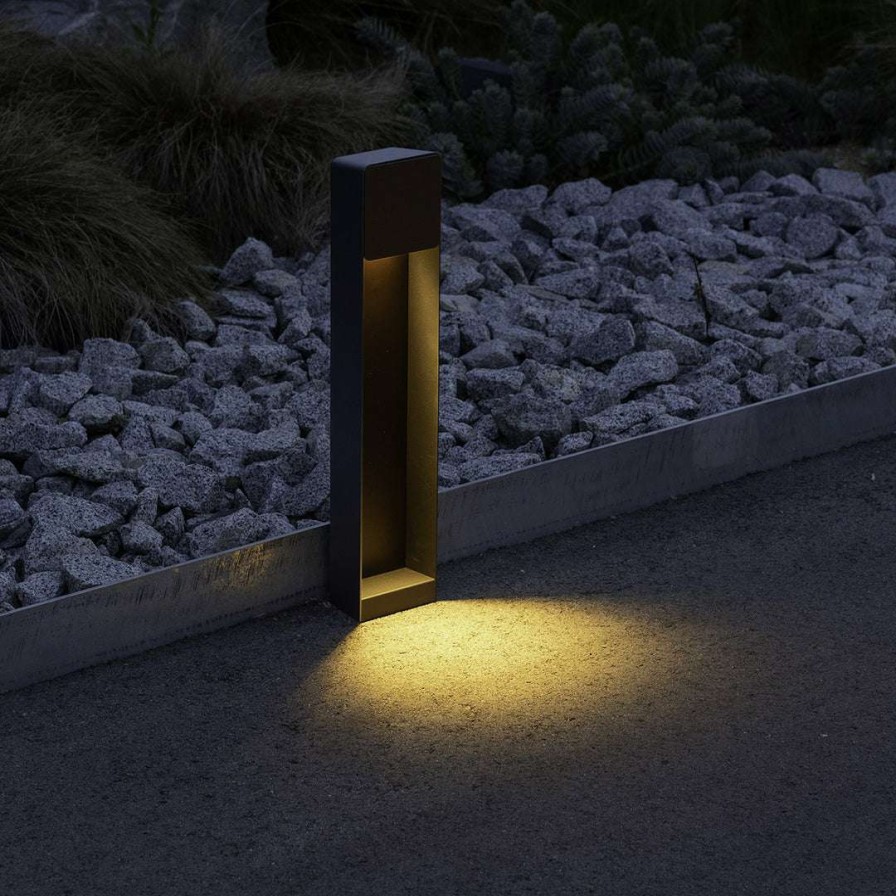 Other * | Marset Lab Bollard Ground Fixation Plate Accessory Modern Lighting