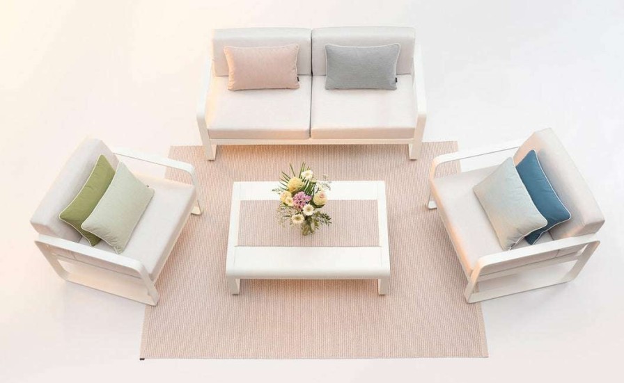 Modern Outdoor * | Pappelina Mono Pale Rose & Ballet Rug