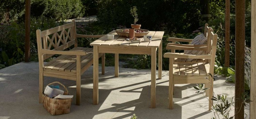 Modern Outdoor * | Skagerak Denmark Dining Skagen Table