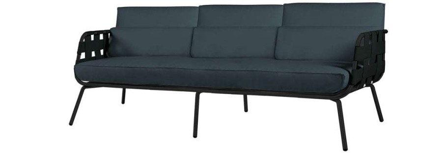 Modern Outdoor * | Mamagreen Meika 3-Seater Sofa