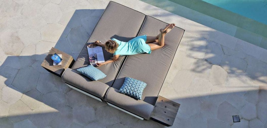 Modern Outdoor * | Mamagreen Aiko Lounger Sunloungers & Daybeds