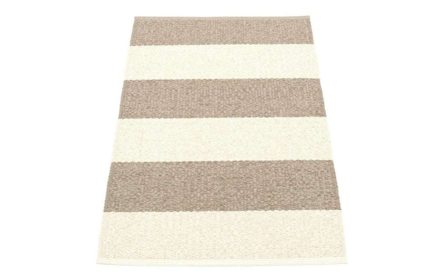 Modern Outdoor * | Pappelina Bob Mud & Vanilla Runner Rug Rugs