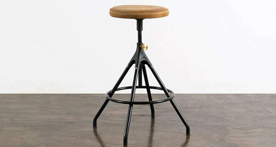 Modern Living * | Nuevo Akron Counter Stool Entryway Benches