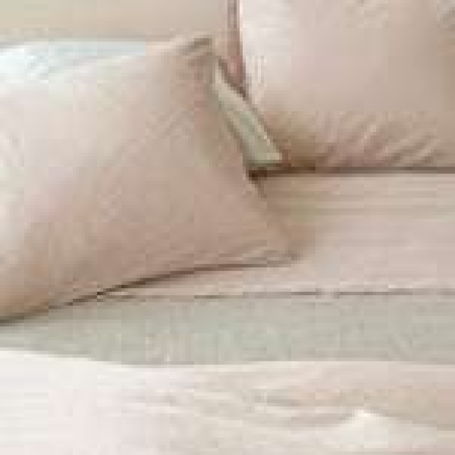 Modern Bedroom * | Area Perla Powder Flat Sheet