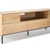 Modern Living * | Ethnicraft Whitebird Oak Tv Cupboard