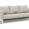 Modern Living * | Innovation Modern Living Cassius Quilt Chrome Sofa Bed