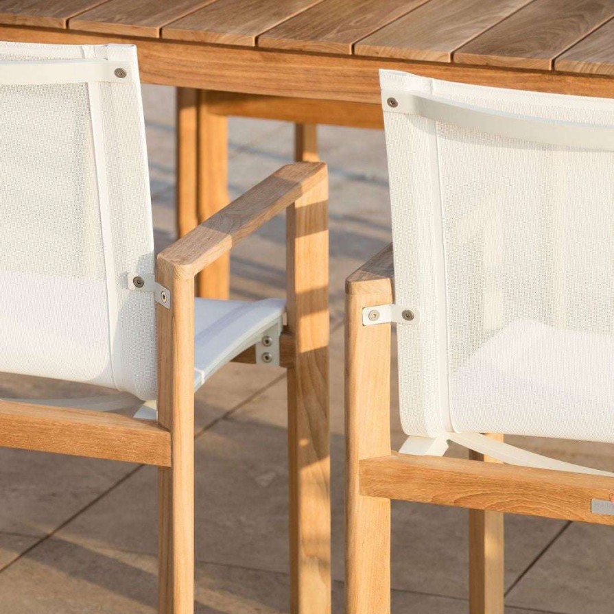 Modern Outdoor * | Harbour Outdoor Byron Dining Arm Chair