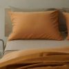 Modern Bedroom * | Area Perla Honey Pillow Cases (Pair)