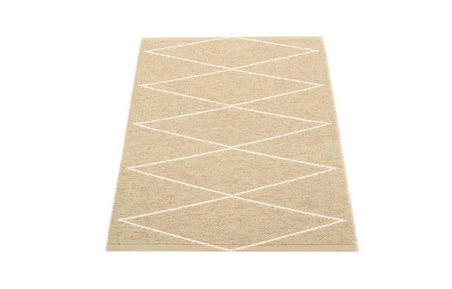 Modern Outdoor * | Pappelina Rugs Max Sand & Vanilla Runner Rug