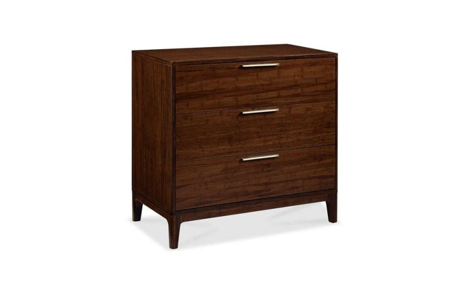 Modern Bedroom * | Greenington Modern Bedroom Mercury Exotic Three Drawer Chest