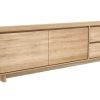 Modern Living * | Ethnicraft Wave Oak Tv Cupboard