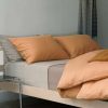 Modern Bedroom * | Area Perla Honey Duvet Cover