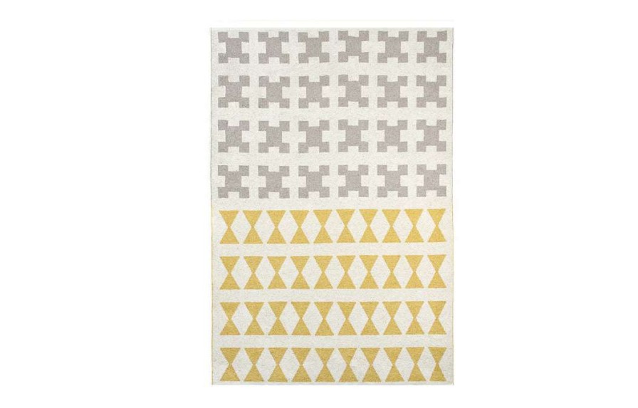 Other * | Brita Area Rugs Paris Yellow Grey Rug