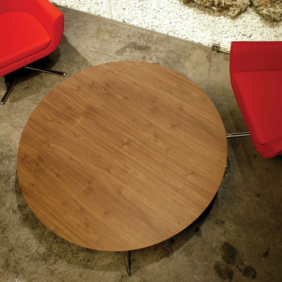 Modern Living * | B&T Fly Round Coffee Table Accent Tables