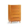 Modern Bedroom * | Greenington Currant Five Drawer Chest Modern Bedroom