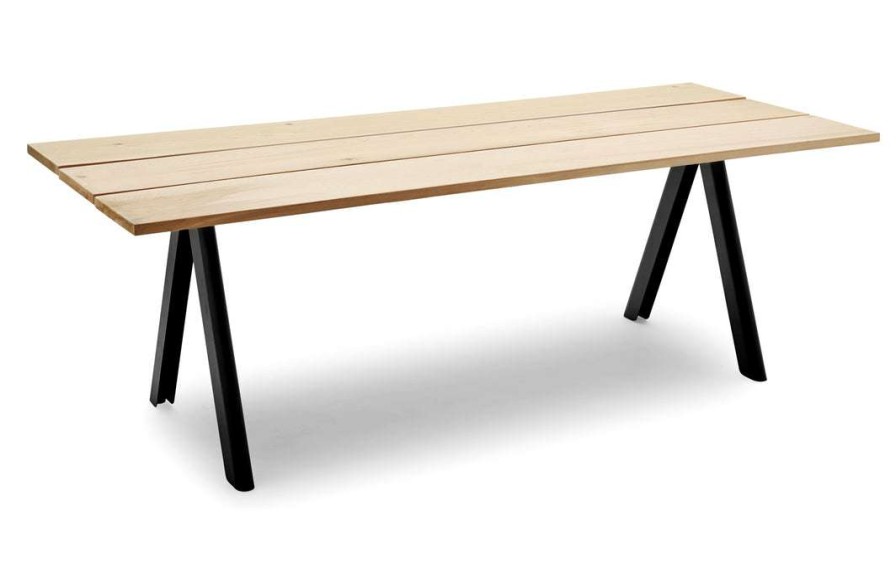 Modern Outdoor * | Skagerak Denmark Overlap Rectangle Table Dining