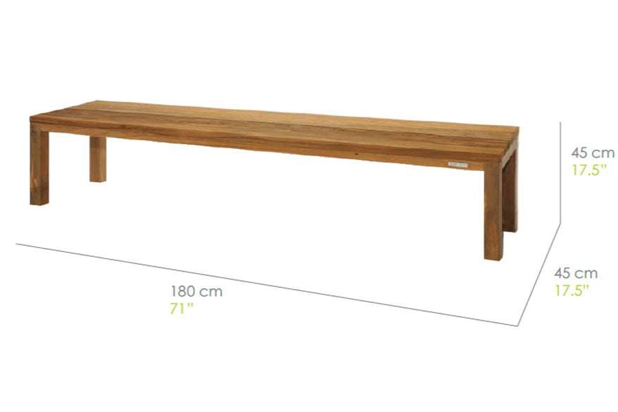 Modern Dining * | Mamagreen Vigo Bench Dining Benches