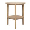 Modern Living * | Ethnicraft Accent Tables Bok Oak Side Table