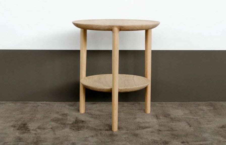 Modern Living * | Ethnicraft Accent Tables Bok Oak Side Table