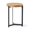 Modern Living * | Dk3 Plateau Round Coffee-Side Table Accent Tables