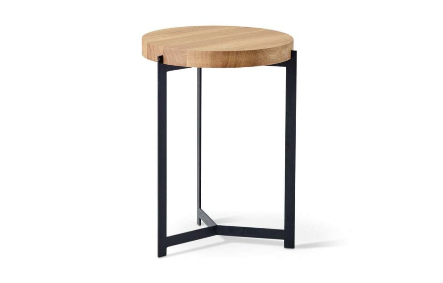 Modern Living * | Dk3 Plateau Round Coffee-Side Table Accent Tables