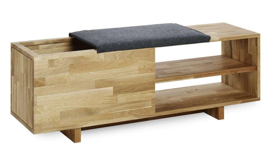 Modern Living * | Mashstudios Modern Living Lax Storage Bench