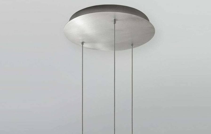 Other * | Cerno Modern Lighting 3 Pendant Holes Round Aluminum Canopy