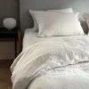 Modern Bedroom * | Area Eli Milk Fitted Sheet Modern Bedroom