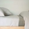 Modern Bedroom * | Area Emmet Grey Pillow Cases (Pair)