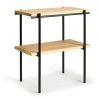 Modern Living * | Ethnicraft Rise Oak Rectangular Side Table Accent Tables