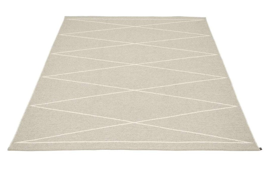 Modern Outdoor * | Pappelina Max Linen Rug Rugs