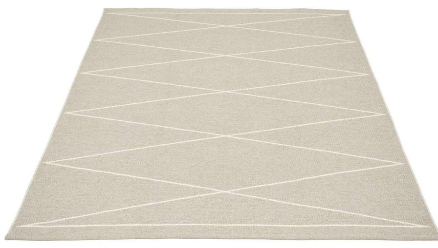 Modern Outdoor * | Pappelina Max Linen Rug Rugs