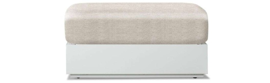 Modern Outdoor * | Harbour Outdoor Hayman Ottoman