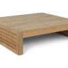 Modern Outdoor * | Harbour Outdoor Lounge Seating Louver Side Table