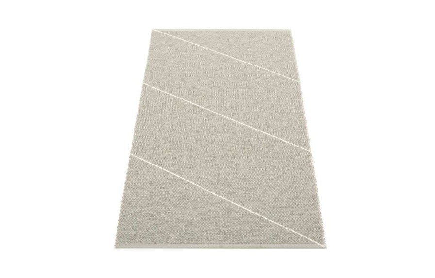 Modern Outdoor * | Pappelina Randy Warm Grey & Vanilla Runner Rug Rugs