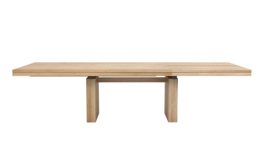 Modern Dining * | Ethnicraft Modern Dining Double Extendable Dining Table