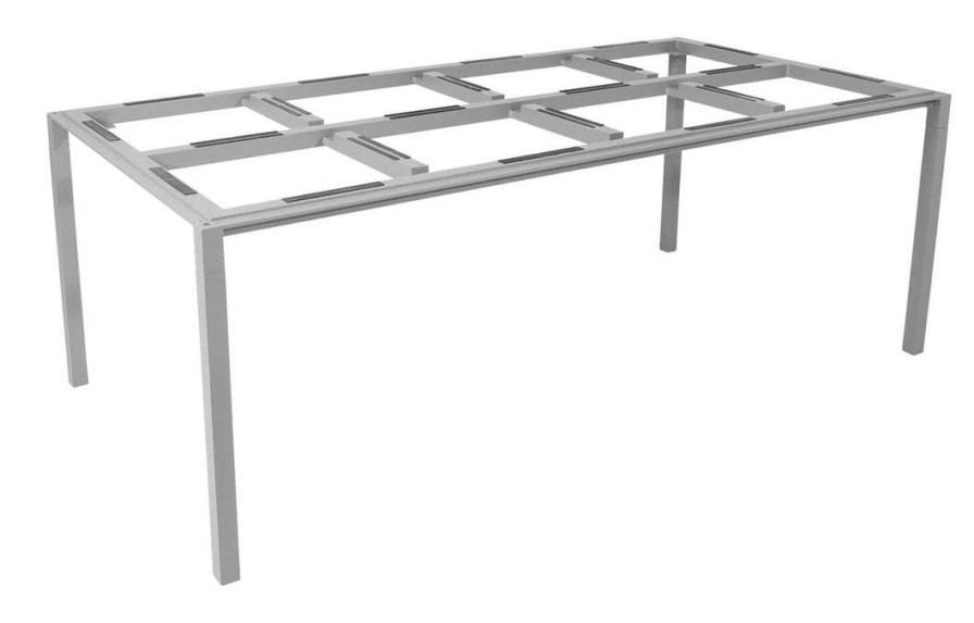 Modern Outdoor * | Cane-Line Pure 78.8 Aluminum Rectangular Dining Table