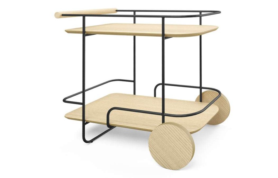 Modern Living * | Gus Arcade Bar Cart Accent Tables