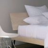 Modern Bedroom * | Area Perla White Flat Sheet