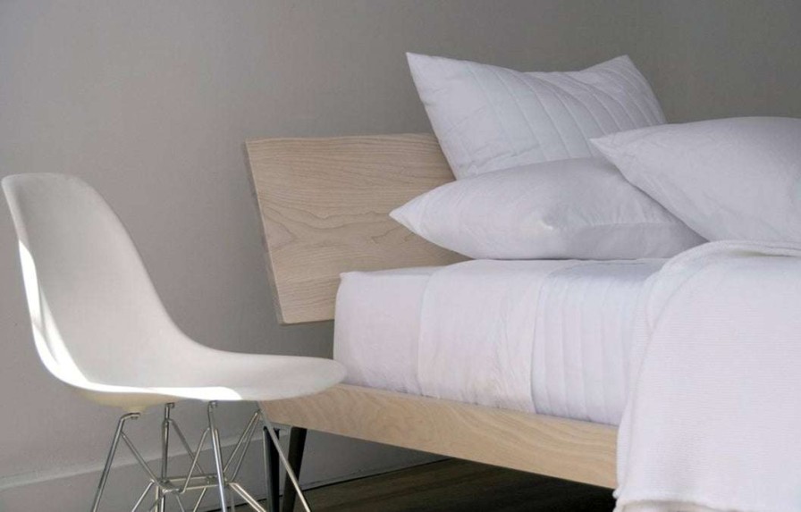 Modern Bedroom * | Area Perla White Flat Sheet