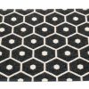 Modern Outdoor * | Pappelina Honey Black & Vanilla Runner Rug