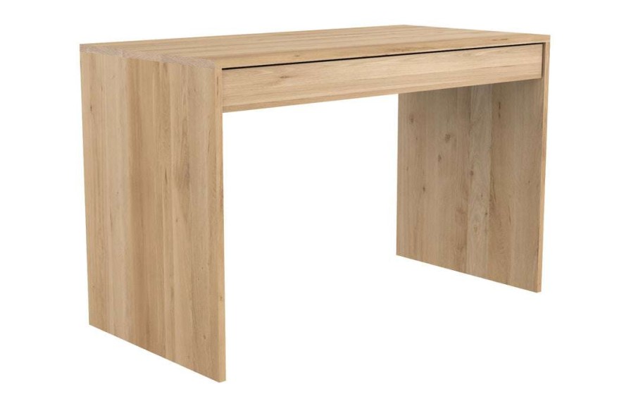 Modern Living * | Ethnicraft Wave Oak Office Console