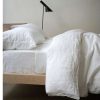 Modern Bedroom * | Area Simone White Flat Sheet