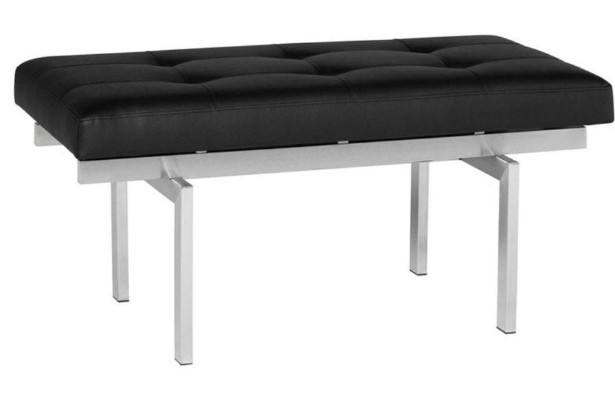 Modern Living * | Nuevo Entryway Benches Louve 36 Bench